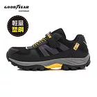 【Goodyear 固特異】黑曜石 男款認證安全鞋(抗靜電/防穿刺) / GAMX43930 JP25.5 黑