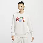 NIKE AS W NSW OS CREW 女 圓領套頭衫-HV8462133 L 白色