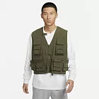 NIKE AS M NL UTILITY VEST 男休閒背心-綠-FN3215325 L 綠色