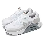 Nike 休閒鞋 Air Max 90 LV8 女鞋 白 灰 厚底 增高 氣墊 HQ3456-191