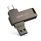 QIAPIN USB 3.0/Type-C 雙介面高速隨身碟(深灰) - 32GB 電腦隨身碟 手機隨身碟   - 32GB