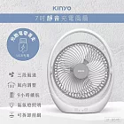 KINYO USB靜音充電風扇 UF-8645