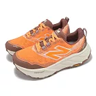 New Balance NB 越野跑鞋 Hierro V9 D 女鞋 寬楦 橘 棕 針織 緩衝 黃金大底 戶外 運動鞋 NB WTHIERG9-D