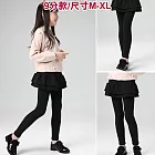 【Amiss】兒童內刷毛保暖褲襪2入組(1201-8M) 9分款