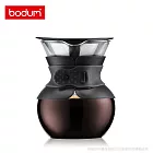 丹麥BODUM POUR OVER手沖咖啡免濾紙濾壺/經典雪人壺500ml-黑色