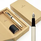 (免費客製化)HAPPYMT開心鋼筆筆座禮盒 月球