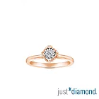 【Just Diamond】Eternity 永恆之心 鑽石戒指 港圍 13  玫瑰金