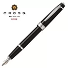 CROSS 貝禮輕盈系列 鋼筆 黑/白/灰/藍/珊瑚/藍綠 AT0746 黑色