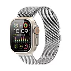 Apple Watch (38/40/41/42(十代)/42/44/45/46/49) 米蘭 Air 磁吸錶帶 不鏽鋼 -銀色-38/40/41/42(十代)