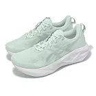 Asics 慢跑鞋 Novablast 5 男鞋 綠 灰 輕量 彈力 厚底 路跑 運動鞋 亞瑟士 1011B974300