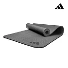 Adidas 環保壓紋瑜珈墊-10mm(六色) 深霧黑