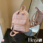 【Hera赫拉】小香風迷你多用雙肩包 H114041402 粉色