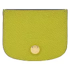LONGCHAMP ÉPURE系列牛皮卡片夾 奇異果綠