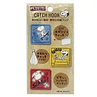 日本創和可愛動物造型抹布掛勾一組3入組(附魔鬼氈) 玩樂款