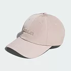 Adidas Verbiage Cap [JL7515] 男女 運動帽 鴨舌帽 老帽 防水塗層 灰褐