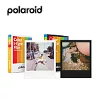 Polaroid 寶麗來 i-Type 彩色白框+彩色黑框相紙 雙入裝 (DIF1+DIF3)