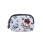 【Hello Kitty】皇家航海-雙層零錢包-白 KT03J10WT