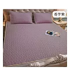 Dr.dream床包式乳膠涼蓆(泰國製、床包、乳膠涼床墊、涼墊、涼感墊) 加大單人 香芋紫