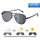 【SUNS】UV400智能感光變色偏光太陽眼鏡 飛行員墨鏡 男女適用 防藍光/防眩光/抗UV400 S922
