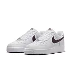 Nike Air Force 1 07 Burgundy Crush 酒紅 AF1 皮革 休閒鞋 運動鞋 男鞋 FJ4146-112  26cm 酒紅