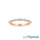 【Just Diamond】Eternity 永恆心漾 鑽石戒指 港圍 11  玫瑰金