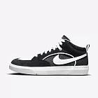 Nike SB React Leo [DX4361-001] 男 滑板鞋 運動休閒鞋 麂皮 舒適 穿搭 黑白