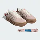adidas 休閒鞋 Gazelle Bold W 女鞋 粉紅 棕 迪士尼 瑪麗 蝴蝶結 厚底增高 愛迪達 JR4244