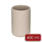 《KELA》Sana陶製漱口杯 | 水杯 牙刷杯 洗?杯 - 沙棕400ml