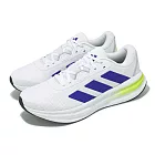 adidas 慢跑鞋 Galaxy 7 M 男鞋 白 藍 緩震 運動鞋 愛迪達 JI4598