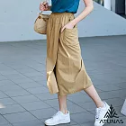 【ATUNAS 歐都納】女款工裝長褲裙A2PA2530W- S 卡其