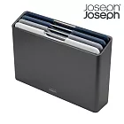 【Joseph Joseph】Folio系列砧板四件組-墨灰(大)