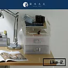 【LIKE-IT】自由搭配可疊式A4文件收納盒 (長版) | 鈴木太太公司貨