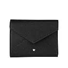 MONT BLANC Sartorial 匠心系列三折信封式短夾 (黑色)
