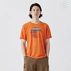 ADISI 男UPF50+防曬抑菌圓領短袖排汗衣 AL2511031 橘褐色 (S-2XL) S 橘褐色