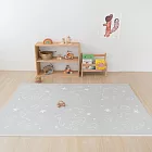 Pato Pato 自然系風格 巧拼地墊-小島系列 抗菌款｜ 小島晴空－森林灰