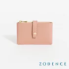 ZODENCE MAG進口牛皮多功能零錢包  櫻粉