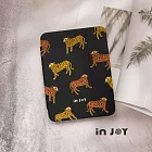 INJOYmall for iPad Air5/Air11/iPad10/iPad11/Pro11 系列 Smart cover皮革平板保護套 附筆槽 樂天花豹款 iPad 10.2(內側筆槽)
