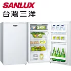 【SANLUX台灣三洋】97公升一級能效單門小冰箱 (SR-V97A)