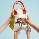 【加拿大Fluf有機棉】拉鍊隨手袋- 愛睏樹懶