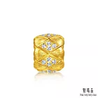 【點睛品】七曜銀杏 鑽石黃金串珠