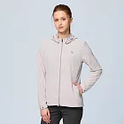 【荒野wildland】女彈性透氣抗UV50輕薄外套160 冰山灰 L 160 冰山灰