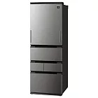 SHARP 夏普 457L一級能效自動除菌智慧左右開任意門變頻冰箱 SJ-PW46KT  灰H/白W 灰