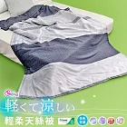 《英柏絲》100%純天絲涼被 涼感 輕柔好眠被 柔滑 親膚 夏涼被 150X195cm(多色任選) 山嵐