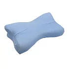 【日本SU-ZI】AS快眠枕 快眠止鼾枕 專用枕頭套 替換枕頭套(三款色 AZ-323) 淺藍