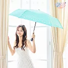 【雨之戀】環保紗降溫10℃自動傘水玉  水綠