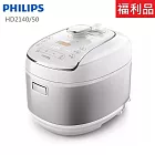 【箱損福利品】PHILIPS 飛利浦 智慧萬用電子鍋/壓力鍋 白小萬 HD2140/50