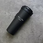GREEN CUP 芊杯304不鏽鋼陶瓷手提直吸飲兩用保溫杯-850ml-1支 霧面黑