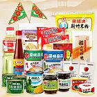 【中元普渡】有拜有保佑豪華拜拜箱16件組(台糖/愛之味/綠巨人/牛頭牌/東泉/同榮/珍珍/紅鷹牌)