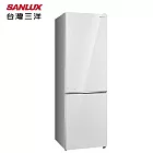 【SANLUX 台灣三洋】325公升1級能效雙門玻璃下冷凍變頻冰箱(SR-V350BF上冷藏230L/下冷凍95L)