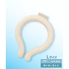 戶外酷暑對策-【日本3COINS】 冰涼降溫神器無印風格降溫脖頸圈  米白